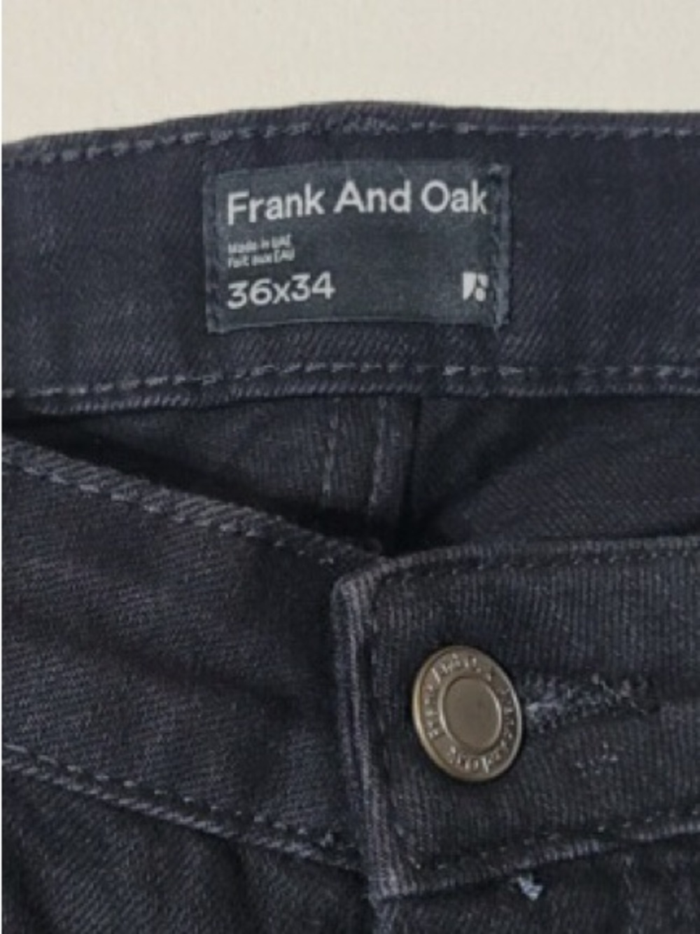 Men's Black Jeans - Classic Straight Fit